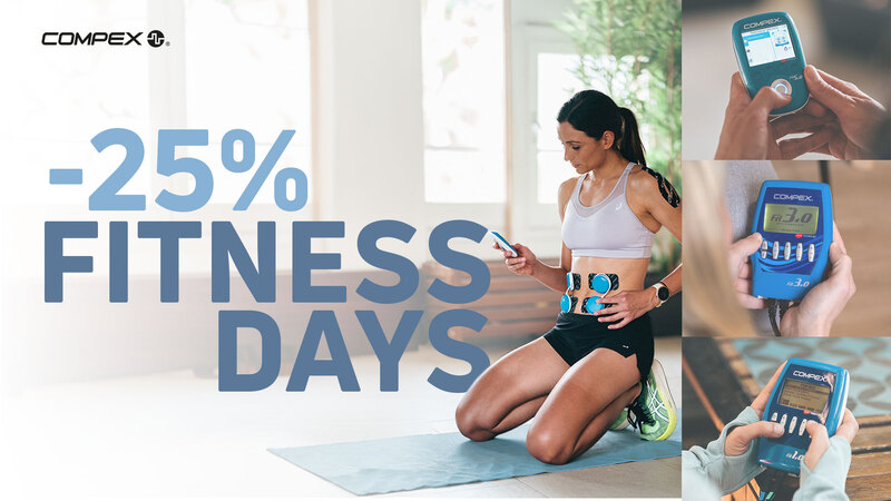 Embrace your Fitness with -25% off our FIT range muscle stimulators